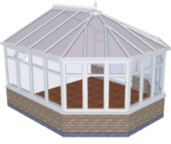 Example conservatory structure