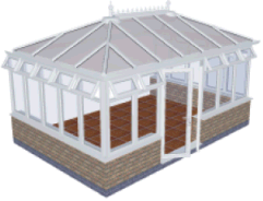 Example conservatory structure