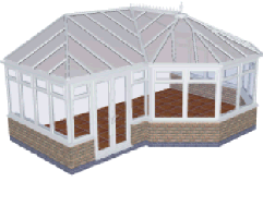 Example conservatory structure